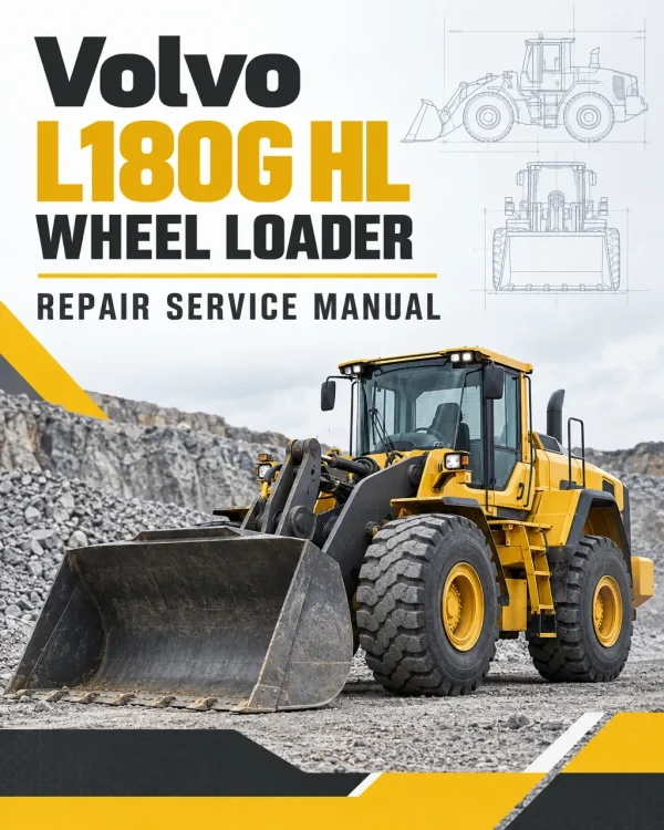Volvo L180G HL Wheel Loader Repair Service Manual Volvo L180G HL Wheel Loader Repair Service Manual