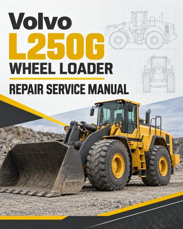 Volvo L250G Wheel Loader Repair Service Manual Volvo L250G Wheel Loader Repair Service Manual