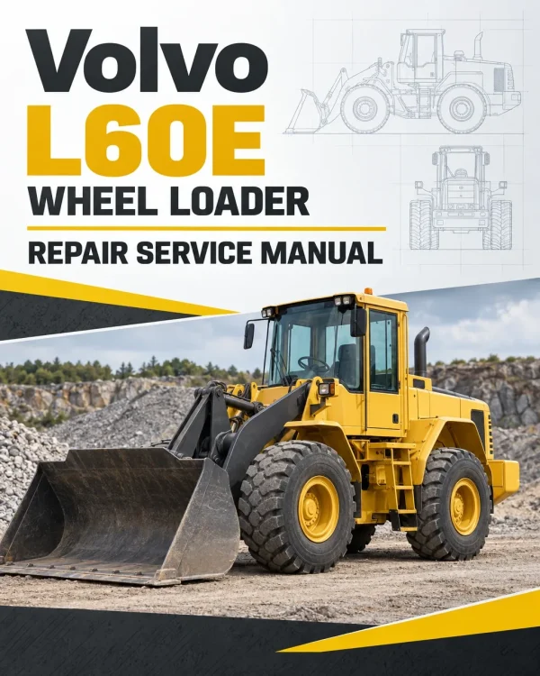 Volvo L60E Wheel Loader Repair Service Manual Volvo L60E Wheel Loader Repair Service Manual