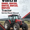 Valtra BM85, BM100, BM110, BM120, BM125i Tractor Service Manual Valtra BM85, BM100, BM110, BM120, BM125i Tractor Service Manual
