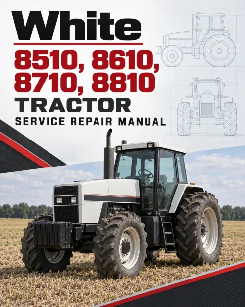 White 8510, 8610, 8710, 8810 Tractor Service Manual