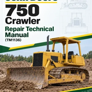 John Deere 750 Crawler Repair Technical Manual (TM1136)