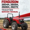 Massey Ferguson 2604H, 2605H, 2606H, 2607H Tractor Service Manual