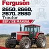 Massey Ferguson 2650, 2660, 2670, 2680 Tractor Service Manual Massey Ferguson 2650, 2660, 2670, 2680 Tractor Service Manual
