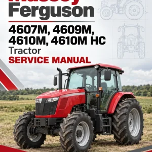 Massey Ferguson 4607M, 4609M, 4610M, 4610M HC Tractor Service Manual Massey Ferguson 4607M, 4609M, 4610M, 4610M HC Tractor Service Manual