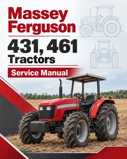 Massey Ferguson 431, 461 Tractors Service Manual