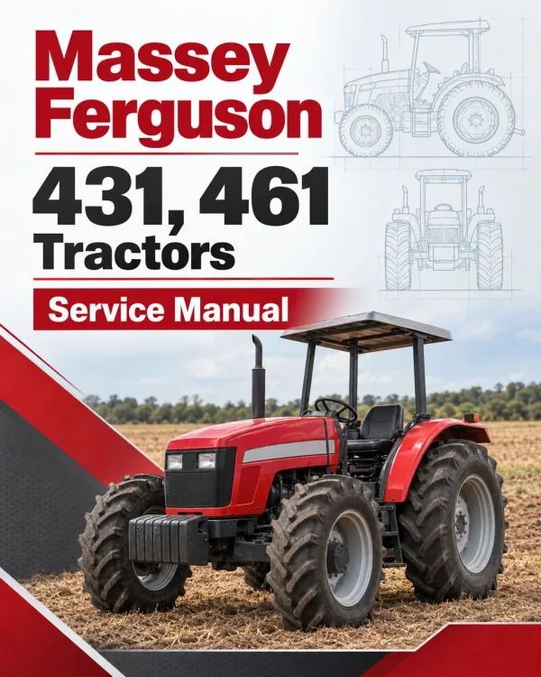 Massey Ferguson 431, 461 Tractors Service Manual