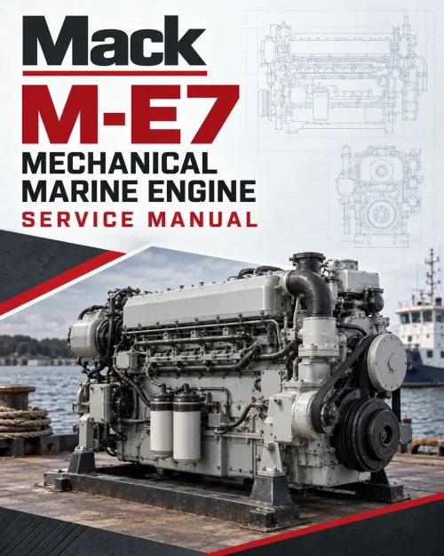 Mack M-E7 Mechanical Marine Engine Service Manual Mack M-E7 Mechanical Marine Engine Service Manual