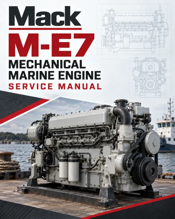 Mack M-E7 Mechanical Marine Engine Service Manual