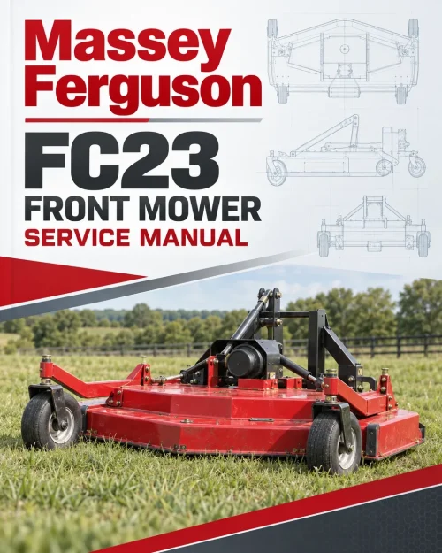 Massey Ferguson FC23 Front Mower Service Manual Massey Ferguson FC23 Front Mower Service Manual