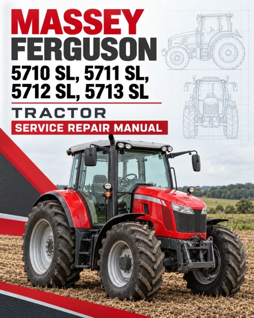 Massey Ferguson 5710 SL, 5711 SL, 5712 SL, 5713 SL Tractor Service Manual Massey Ferguson 5710 SL, 5711 SL, 5712 SL, 5713 SL Tractor Service Manual