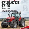 Massey Ferguson 6712S, 6713S, 6714S Tractor Service Manual