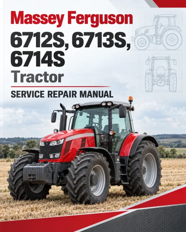 Massey Ferguson 6712S, 6713S, 6714S Tractor Service Manual