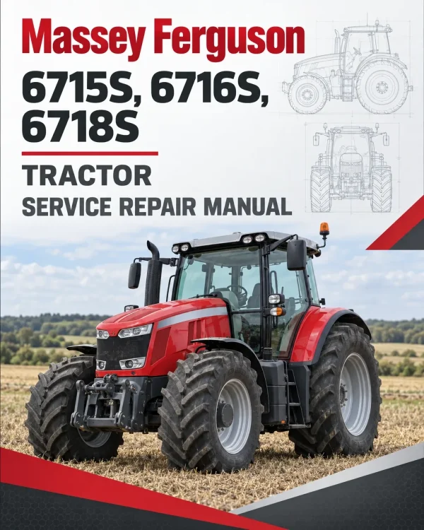 Massey Ferguson 6715S, 6716S, 6718S Tractor Service Manual Massey Ferguson 6715S, 6716S, 6718S Tractor Service Manual