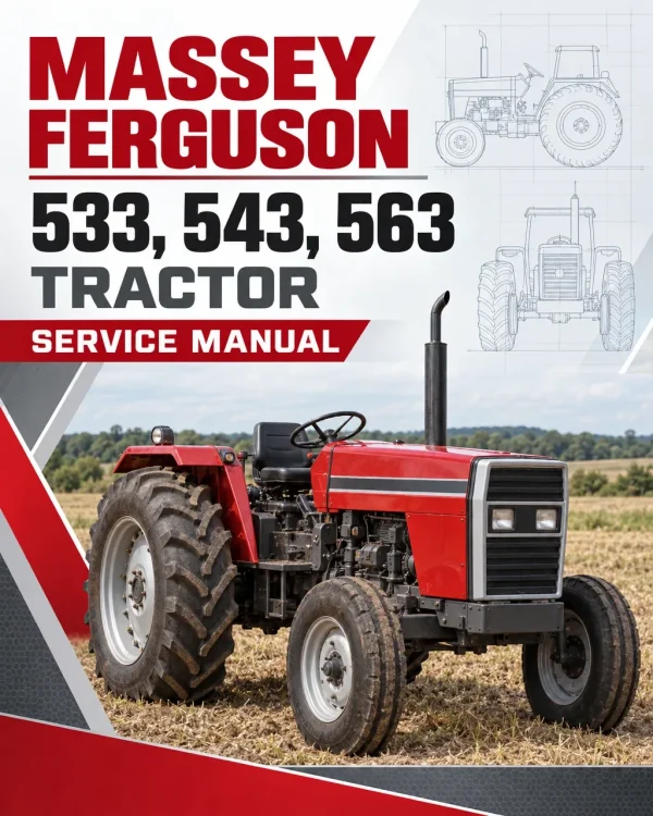 Massey Ferguson 533, 543, 563 Tractor Service Manual Massey Ferguson 533, 543, 563 Tractor Service Manual
