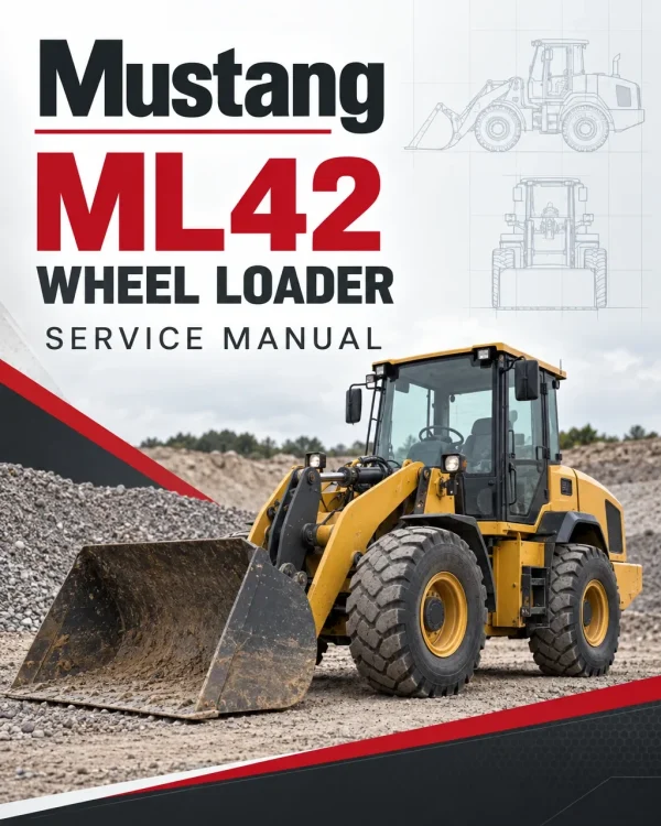 Mustang ML42 Wheel Loader Service Manual Mustang ML42 Wheel Loader Service Manual