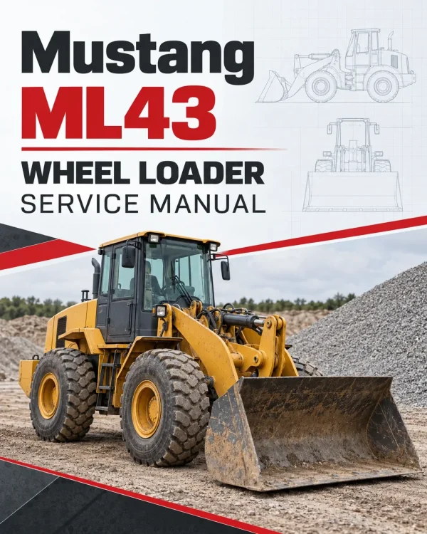 Mustang ML43 Wheel Loader Service Manual