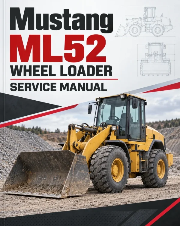 Mustang ML52 Wheel Loader Service Manual