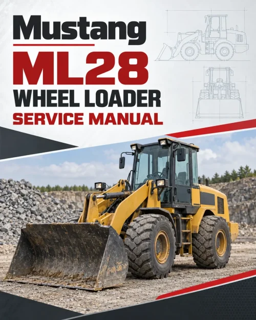 Mustang ML28 Wheel Loader Service Manual