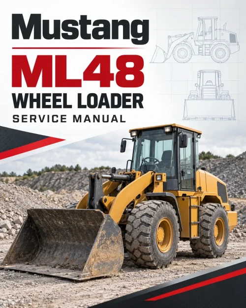 Mustang ML48 Wheel Loader Service Manual