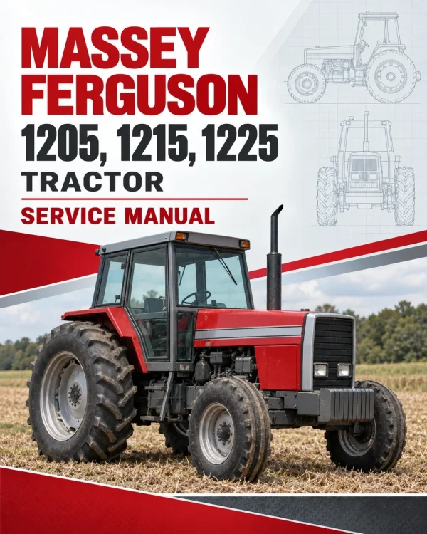 Massey Ferguson 1205, 1215, 1225 Tractor Service Manual Massey Ferguson 1205, 1215, 1225 Tractor Service Manual