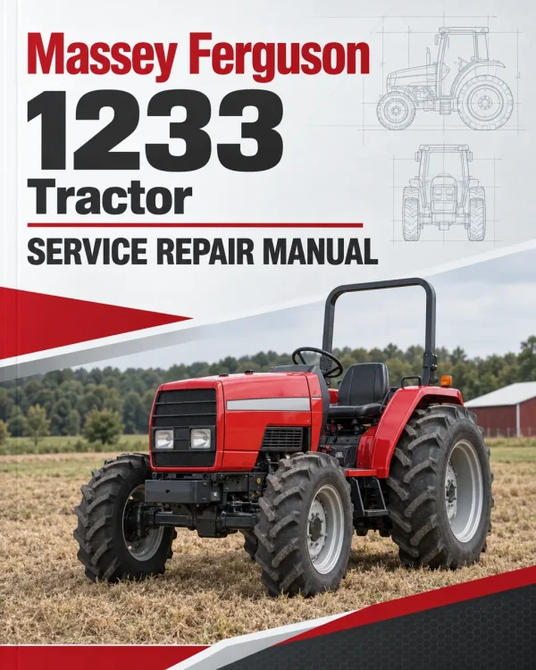 Massey Ferguson 1233 Tractor Service Manual Massey Ferguson 1233 Tractor Service Manual