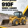 Caterpillar CAT 910F Wheel Loader Service Repair Manual (1SF01104 and up)