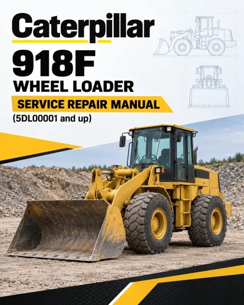 Caterpillar CAT 918F Wheel Loader Service Repair Manual (5DL00001 and up) Caterpillar CAT 918F Wheel Loader Service Repair Manual (5DL00001 and up)