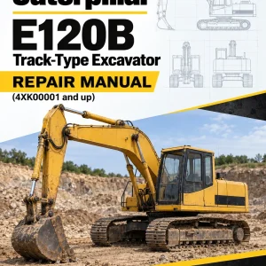 Caterpillar CAT E120B Track-Type Excavator Repair Manual (4XK00001 and up) Caterpillar CAT E120B Track-Type Excavator Repair Manual (4XK00001 and up)