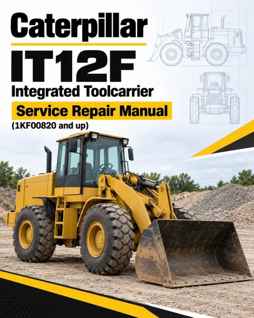 Caterpillar CAT IT12F Integrated Toolcarrier Service Repair Manual (1KF00820 and up) Caterpillar CAT IT12F Integrated Toolcarrier Service Repair Manual (1KF00820 and up)