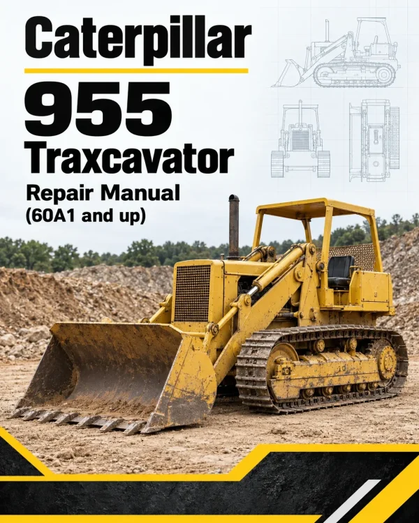 Caterpillar CAT 955 Traxcavator Repair Manual (60A1 and up) Caterpillar CAT 955 Traxcavator Repair Manual (60A1 and up)