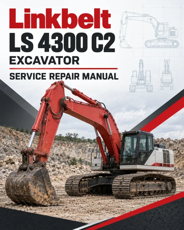 Linkbelt LS 4300 C2 Excavator Service Repair Manual