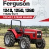 Massey Ferguson 1240, 1250, 1260 Tractor Service Manual Massey Ferguson 1240, 1250, 1260 Tractor Service Manual