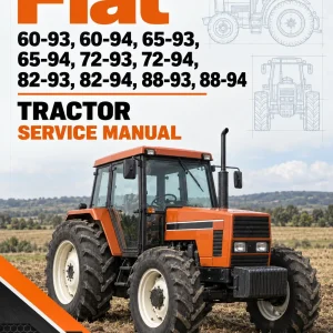 Fiat 60-93, 60-94, 65-93, 65-94, 72-93, 72-94, 82-93, 82-94, 88-93, 88-94 Tractor Service Manual Fiat 60-93, 60-94, 65-93, 65-94, 72-93, 72-94, 82-93, 82-94, 88-93, 88-94 Tractor Service Manual