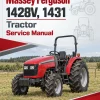 Massey Ferguson 1428V, 1431 Tractor Service Manual Massey Ferguson 1428V, 1431 Tractor Service Manual