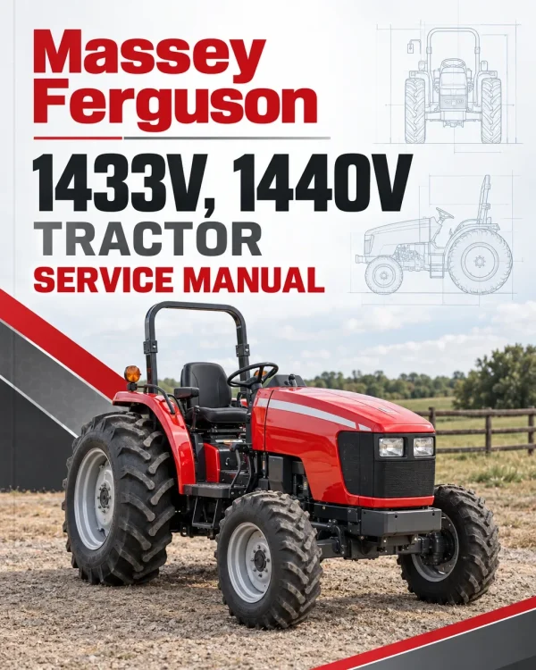 Massey Ferguson 1433V, 1440V Tractor Service Manual Massey Ferguson 1433V, 1440V Tractor Service Manual