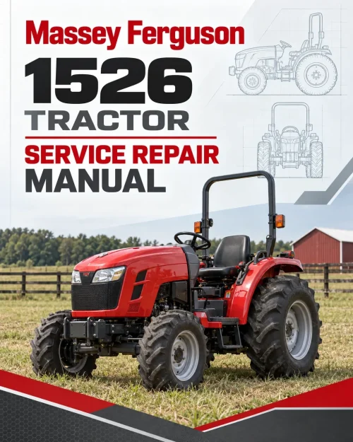 Massey Ferguson 1526 Tractor Service Manual Massey Ferguson 1526 Tractor Service Manual