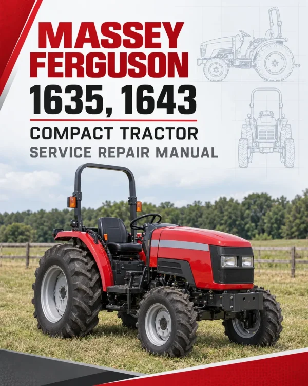 Massey Ferguson 1635, 1643 Compact Tractor Manual Massey Ferguson 1635, 1643 Compact Tractor Manual