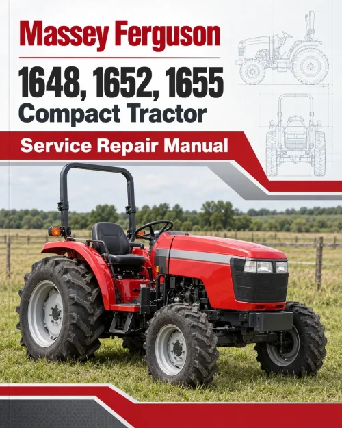 Massey Ferguson 1648, 1652, 1655 Compact Tractor Manual Massey Ferguson 1648, 1652, 1655 Compact Tractor Manual
