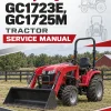 Massey Ferguson GC1723E, GC1725M Tractor Service Manual Massey Ferguson GC1723E, GC1725M Tractor Service Manual
