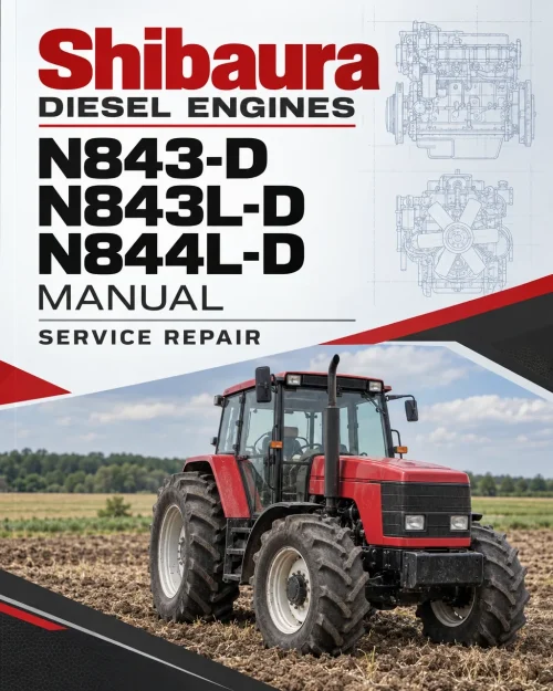 Shibaura Diesel Engines N843-D, N843L-D, N844L-D Manual Shibaura Diesel Engines N843-D, N843L-D, N844L-D Manual