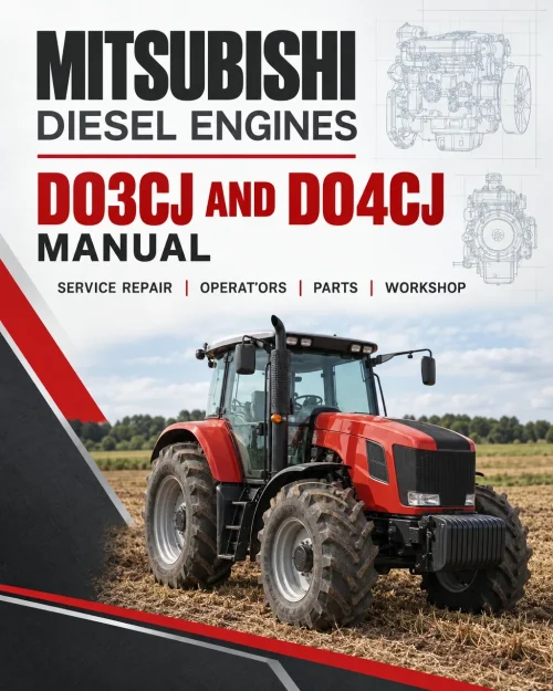 Mitsubishi Diesel Engines DO3CJ and DO4CJ Manual Mitsubishi Diesel Engines DO3CJ and DO4CJ Manual