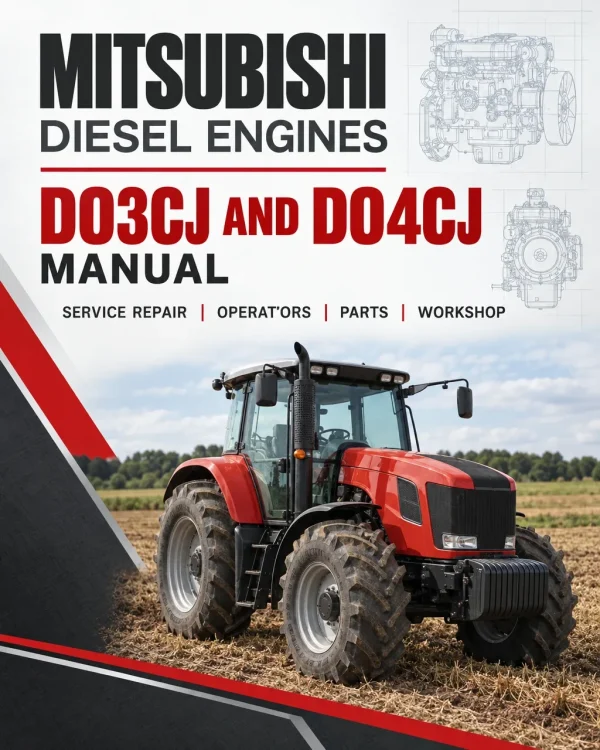 Mitsubishi Diesel Engines DO3CJ and DO4CJ Manual Mitsubishi Diesel Engines DO3CJ and DO4CJ Manual