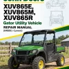 John Deere XUV865E, XUV865M, XUV865R Gator Utility Vehicle Repair Manual (040001-Current)