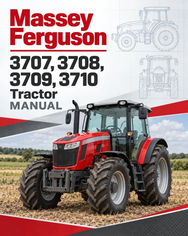Massey Ferguson 3707, 3708, 3709, 3710 Tractor Manual Massey Ferguson 3707, 3708, 3709, 3710 Tractor Manual