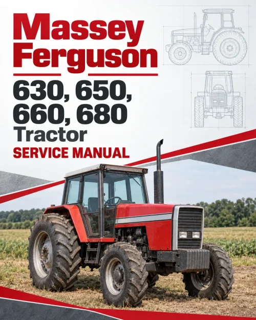 Massey Ferguson 630, 650, 660, 680 Tractor Service Manual