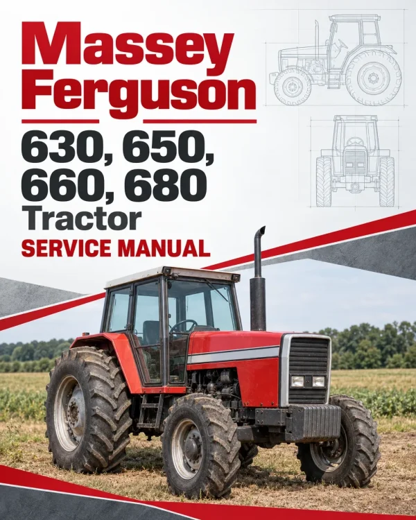 Massey Ferguson 630, 650, 660, 680 Tractor Service Manual Massey Ferguson 630, 650, 660, 680 Tractor Service Manual