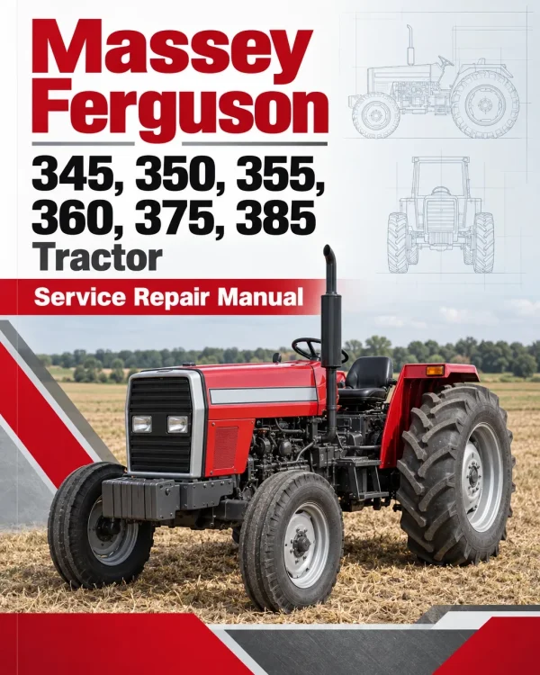 Massey Ferguson 345, 350, 355, 360, 375, 385 Tractor Service Manual Massey Ferguson 345, 350, 355, 360, 375, 385 Tractor Service Manual