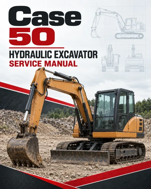 Case 50 Hydraulic Excavator Service Manual