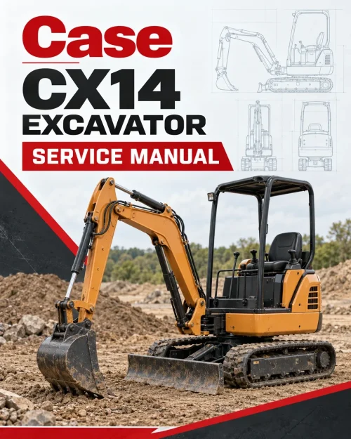Case CX14 Excavator Service Manual
